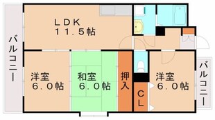 セントレージ博多の物件間取画像